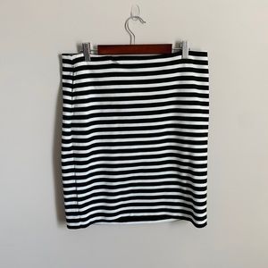 Women’s Striped Stretch Skirt